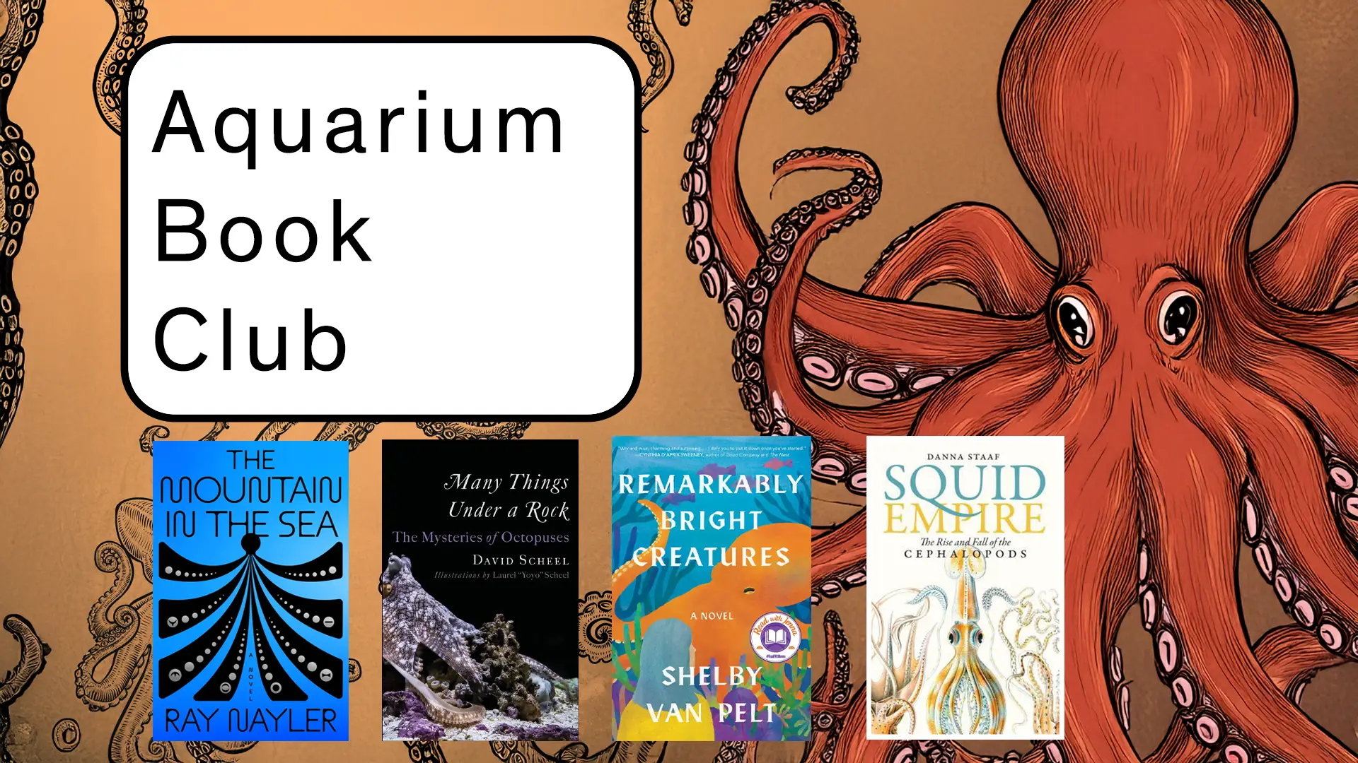 Aquarium Book Club advert.