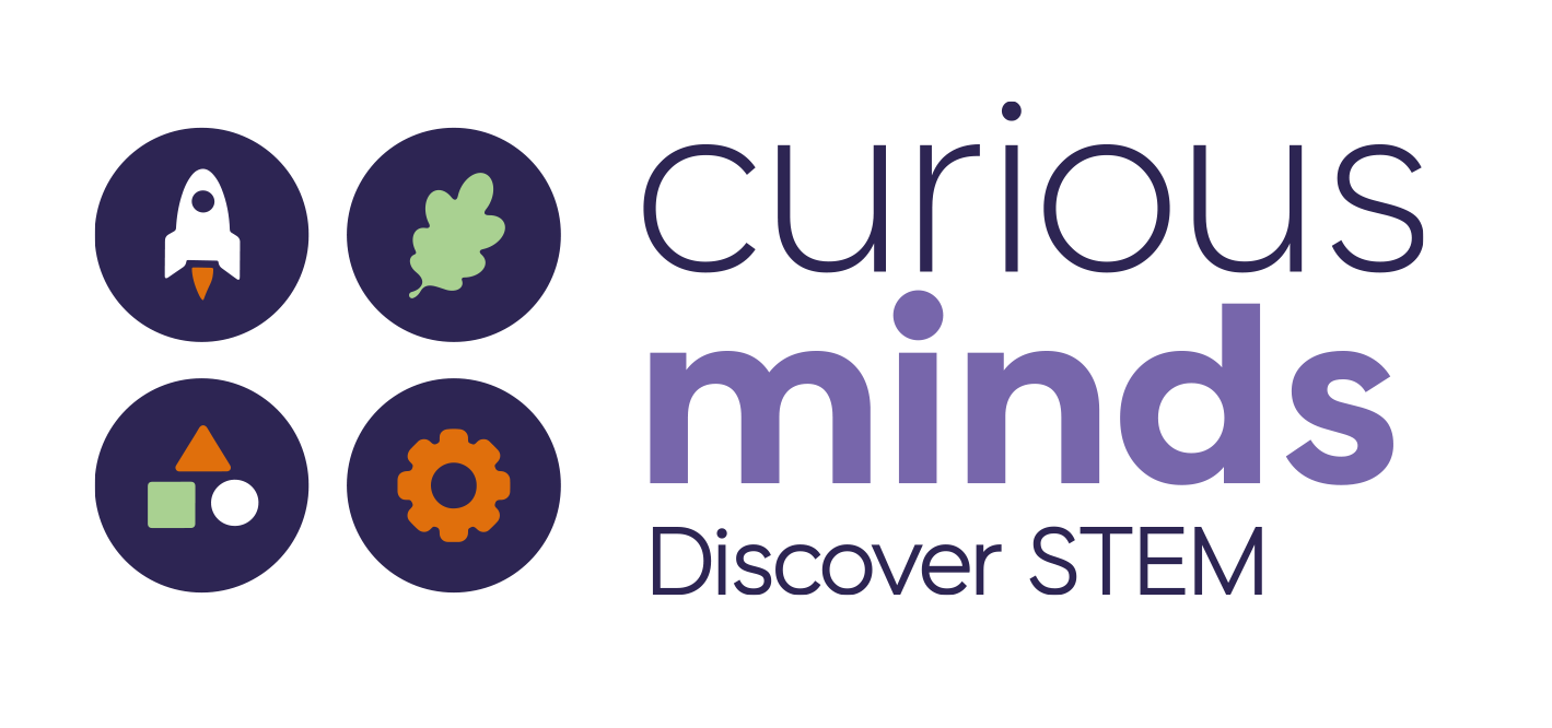 Curious Minds logo 2025 RI