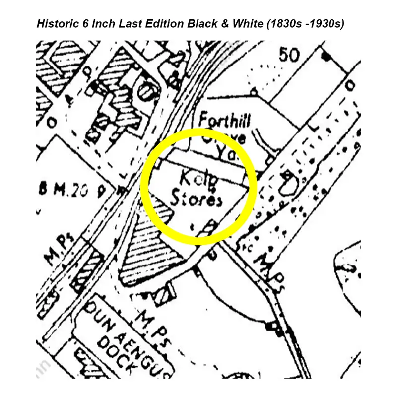 kelp stores in old Galway