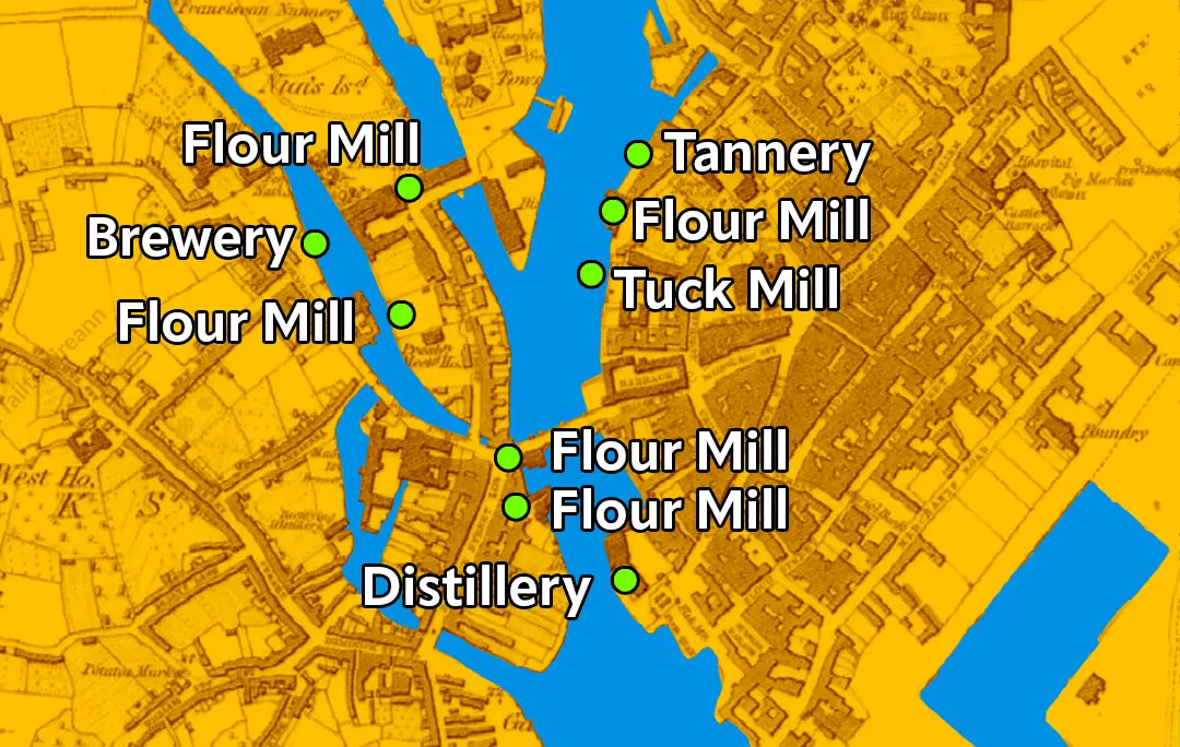 the industries og old Galway.