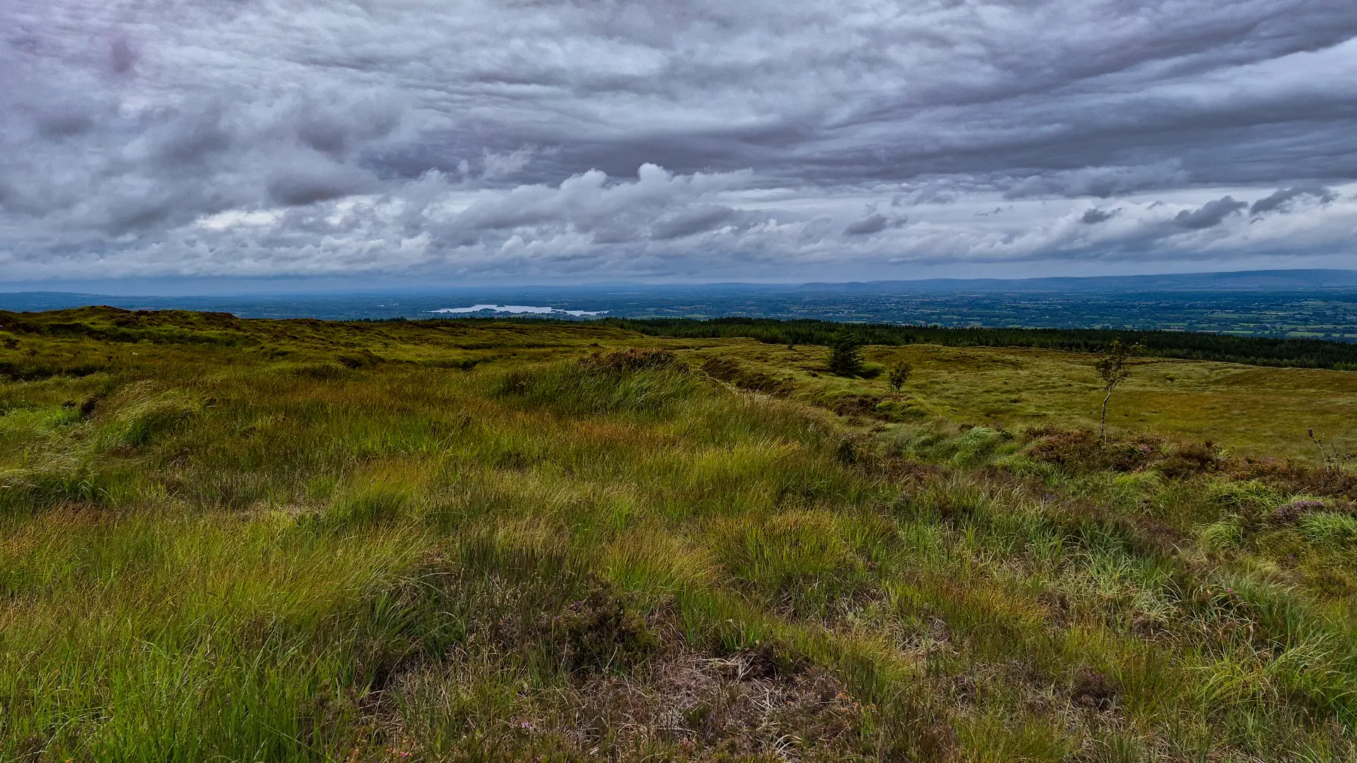 A blanket bog sits high above Galway